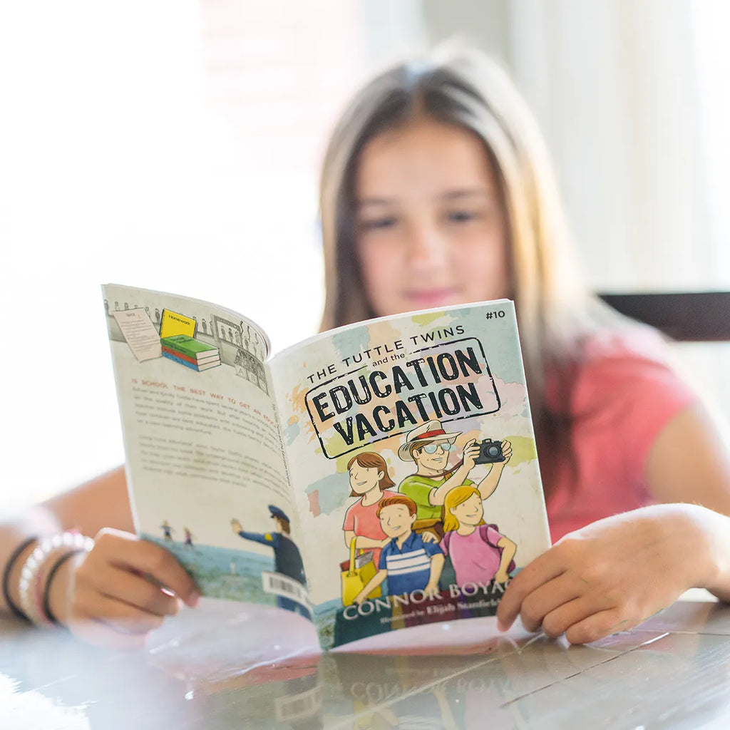 The Tuttle Twins and the Education Vacation